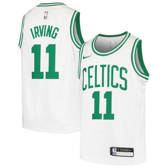 Kyrie Irving Boston Celtics Youth Jersey - White 2018/2019