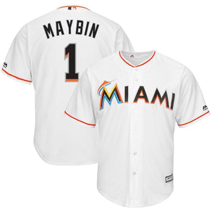 Cameron Maybin Miami Marlins Dodgers Baseball Player Jersey