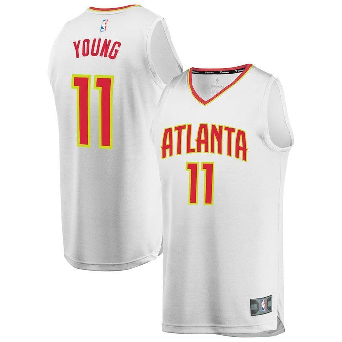 Trae Young Atlanta Hawks Branded Youth Fast Break Jersey - Association Edition – White 20182019