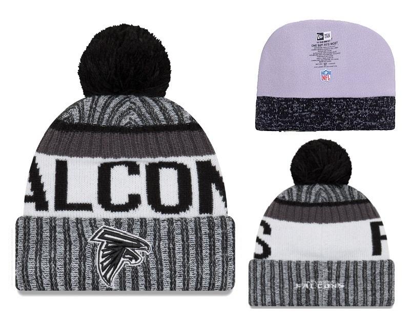 Men's Atlanta Falcons New Era 2018 NFL Knit Beanie Hat