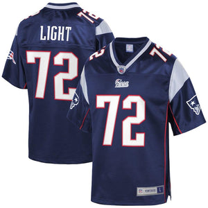 Matt Light New England Patriots Pro Line Retired Player Jersey – Navy 2018/2019 Super Bowl