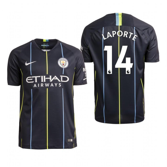 Aymeric Laporte Manchester City Away Jersey 2018/19