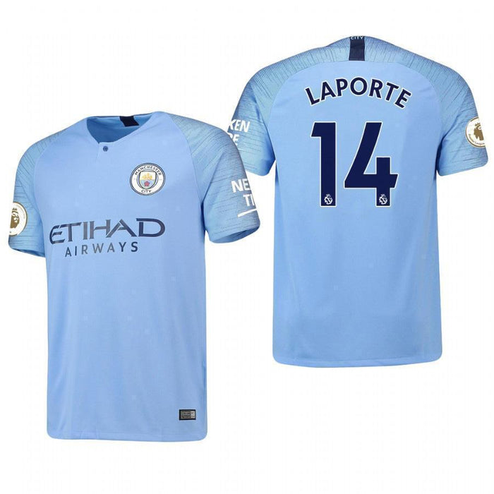 Aymeric Laporte Manchester City Home Jersey 2018/19