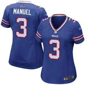 Girls Youth Buffalo Bills EJ Manuel Nike Royal Blue Game Jersey