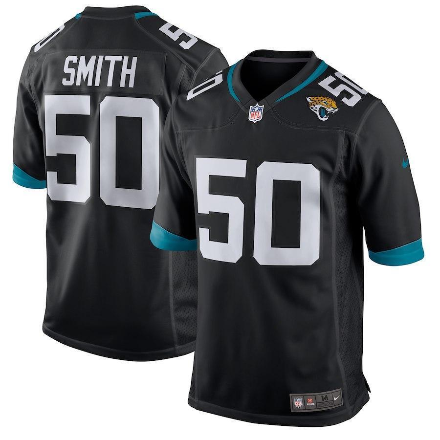 Jacksonville Jaguars Telvin Smith Black Jersey 2018 - 2019
