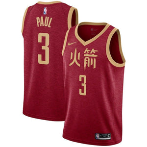 Chris Paul Houston Rockets Red Swingman City Edition Jersey 2018 - 2019