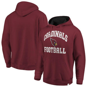 Men's Arizona Cardinals NFL Pro Line by Fanatics Branded Cardinal Big & Tall Post Game Pullover Hoodie