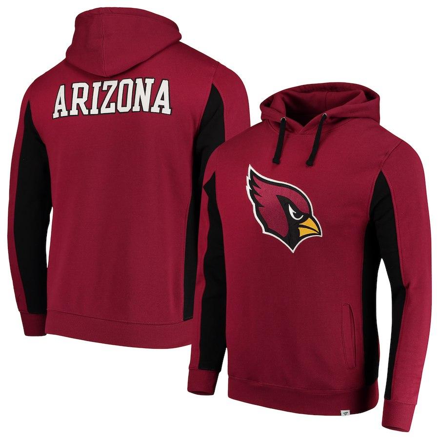 Men's Arizona Cardinals NFL Pro Line by Fanatics Branded Cardinal Team Iconic Pullover Hoodie